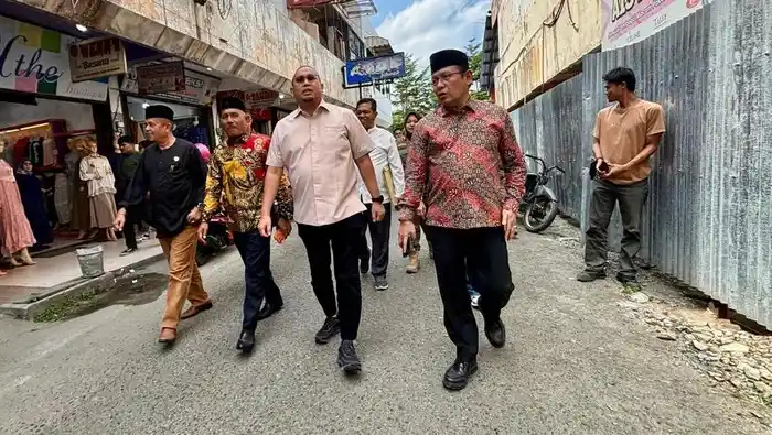 PusatFocus - Andre Rosiade Pantau Pasar Payakumbuh