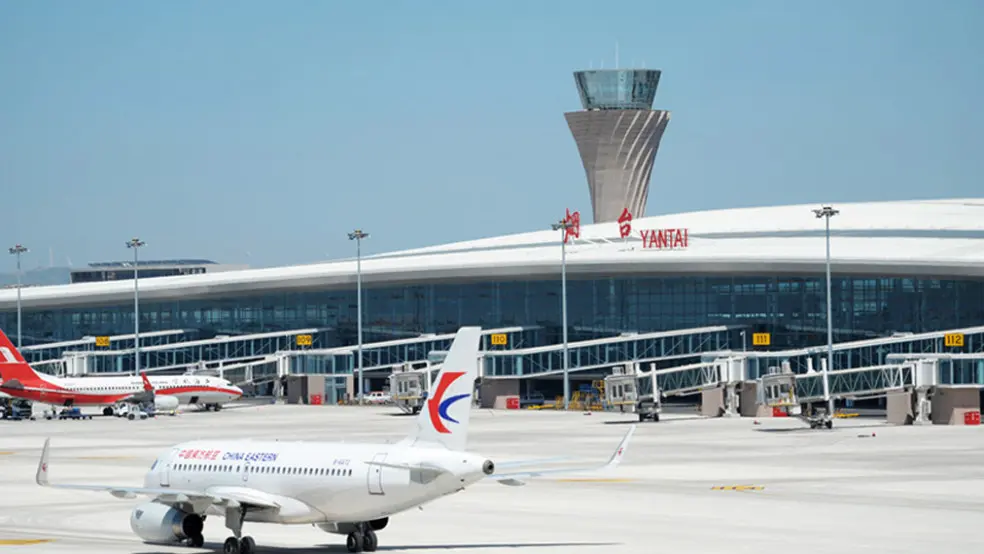 PusatFocus - Bandara Yangtai Penglai Salah Satu Bandara Paling Indah Di Dunia