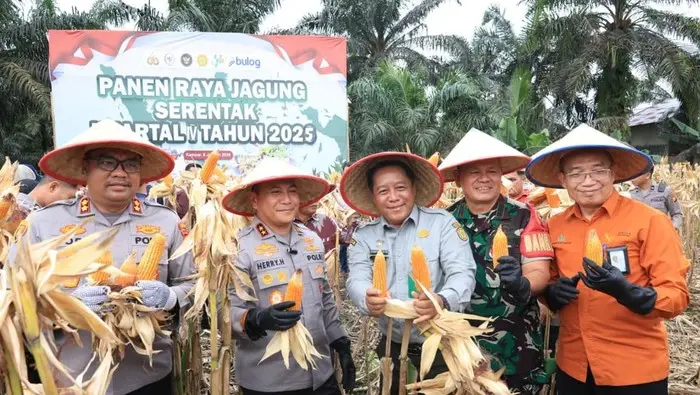 PusatFocus - Dukung Program Kedaulatan Pangan Oleh Polda Riau