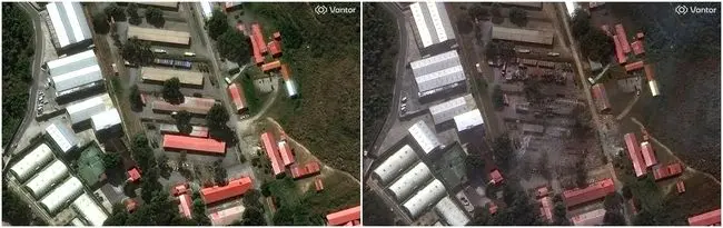 PusatFocus - Pangkalan Militer Venezuela Hancur Lebur