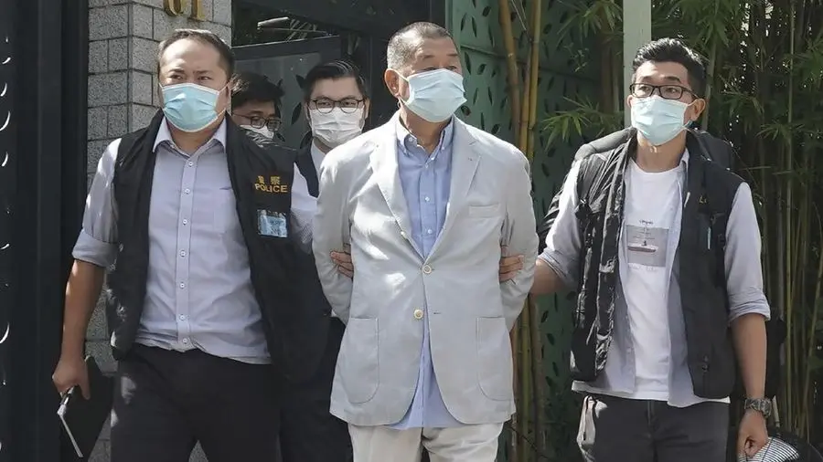 Kakek Jimmy Lai Bos Media Ditangkap Karena Kritik Pemerintah