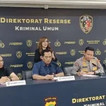 Konferensi Pers Kasus Sindikat Pencurian Kabel Grounding