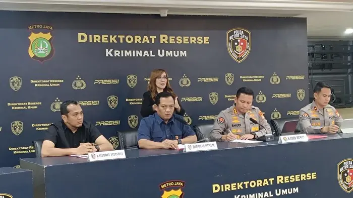 Konferensi Pers Kasus Sindikat Pencurian Kabel Grounding