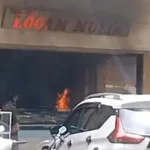 Toko Emas Terbakar Di Duga Akibat Molotov