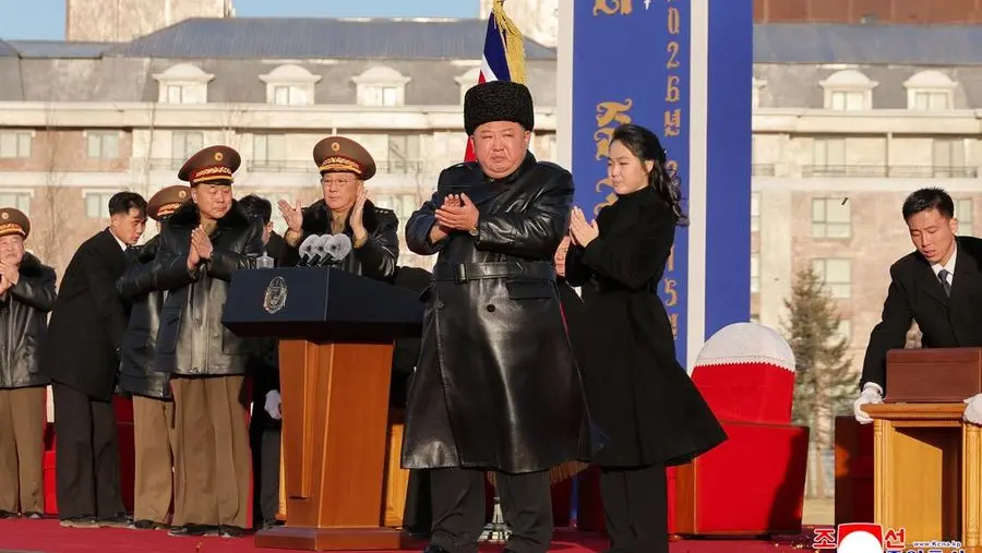Kim Jong Un Pamer Kapal Perang Rudal Jelajah